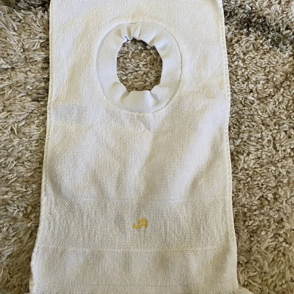 Vintage towel bib